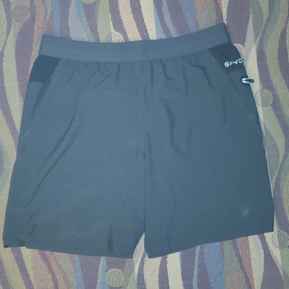 Spyder mens training shorts